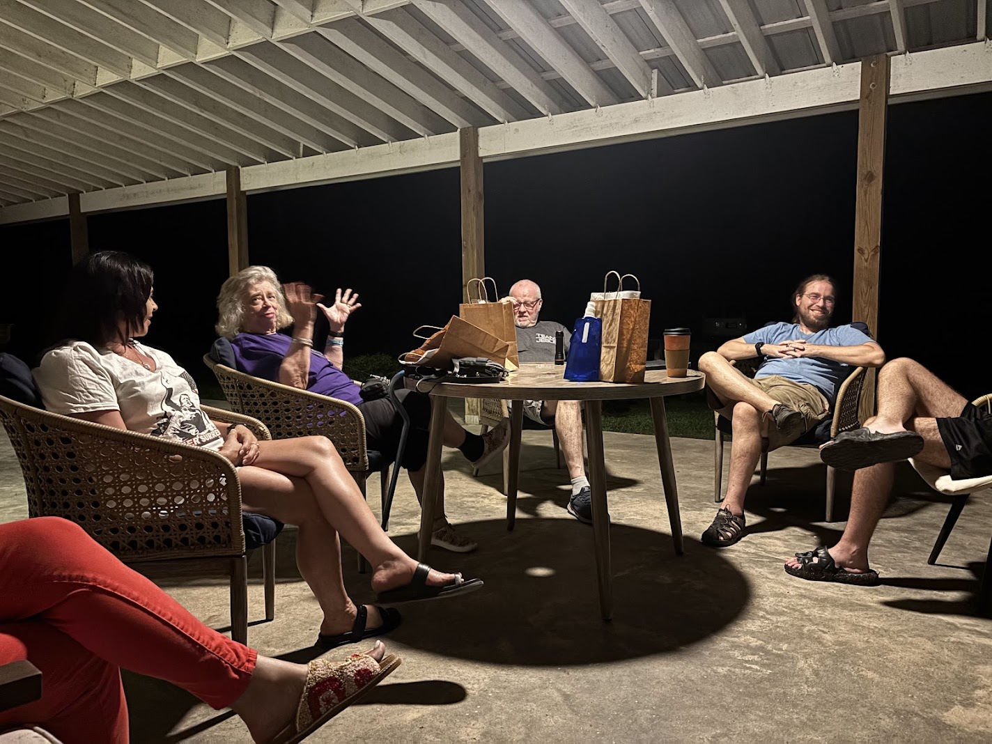 People chatting